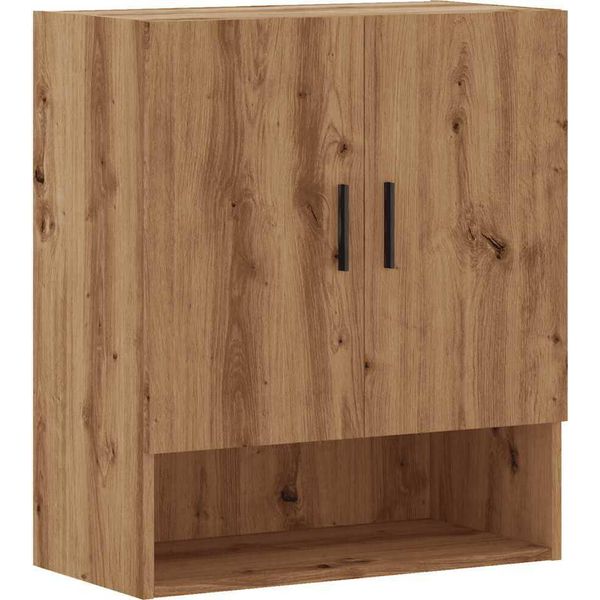 Syfax™ Armadietto A Muro Rovere Artigianale 60X31X70 Cm In Truciolato-image