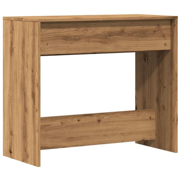 Syfax™ Tavolo Consolle Rovere Artigianale 89X41X76,5Cm In Truciolato-image