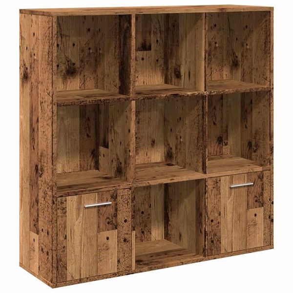 Syfax™ Libreria Legno Antico 98X29X97,5 Cm In Legno Multistrato-image