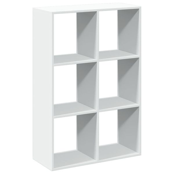 Syfax™ Libreria Divisorio Bianca 69,5X29X103,5 Cm In Truciolato-image