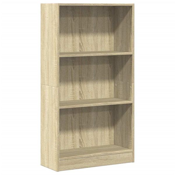 Syfax™ Libreria Rovere Sonoma 60X24X109 Cm In Legno Multistrato-image