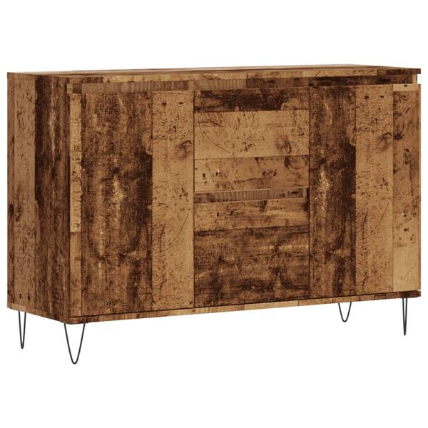 Syfax™ Credenza Legno Antico 101,5X35X70 Cm In Legno Multistrato-image