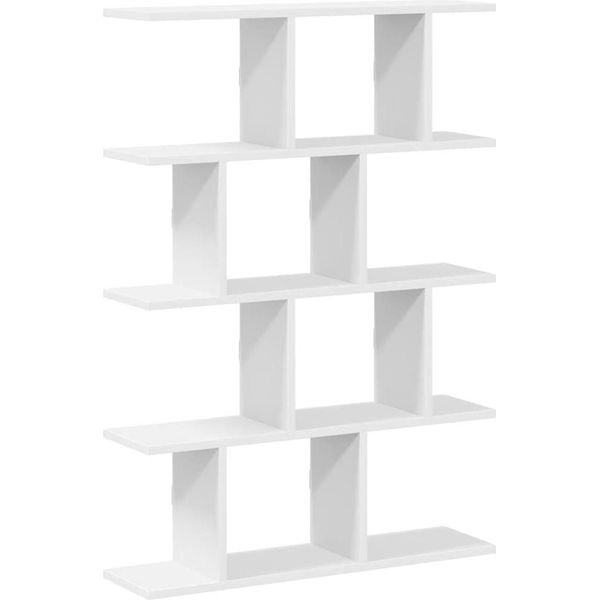 Syfax™ Mensola A Cubo Da Parete 12 Scomparti Bianca In Truciolato-image