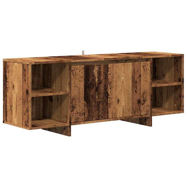 Syfax™ Mobile Porta Tv Legno Antico 130X35X50 Cm In Legno Multistrato-image