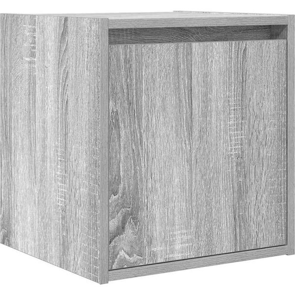 Syfax™ Comodino A Muro Grigio Sonoma 38X34X40 Cm-image