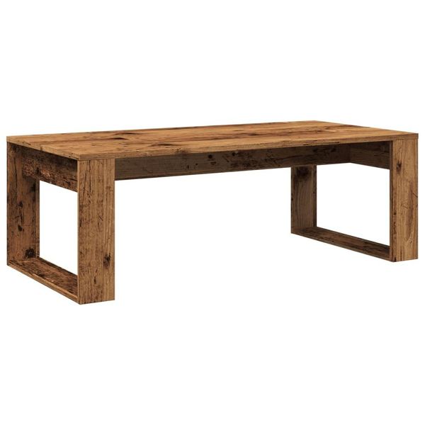 Syfax™ Tavolino Da Salotto Legno Antico 102X50X35 Cm In Truciolato-image