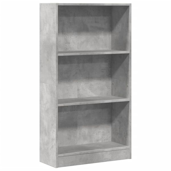 Syfax™ Libreria Grigio Cemento 60X24X109 Cm In Truciolato-image