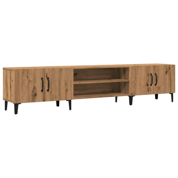 Syfax™ Mobile Tv Rovere Artigianale 180X31,5X40Cm In Legno Multistrato-image