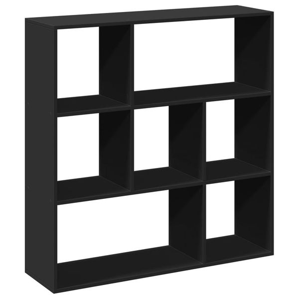 Syfax™ Libreria Divisorio Nera 102X29X103,5 Cm In Truciolato-image