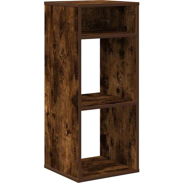 Syfax™ Libreria Rovere Fumo 34X31X80 Cm In Legno Multistrato-image