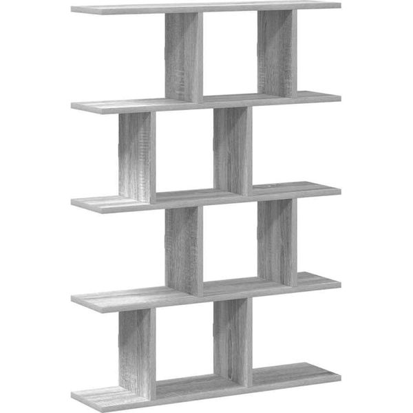Syfax™ Mensola A Cubo Da Muro 12 Scomparti In Truciolato Sonoma Grigio-image