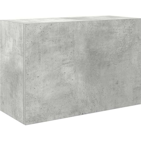 Syfax™ Armadietto Da Bagno Grigio Cemento 60X25X40 Cm In Truciolato-image
