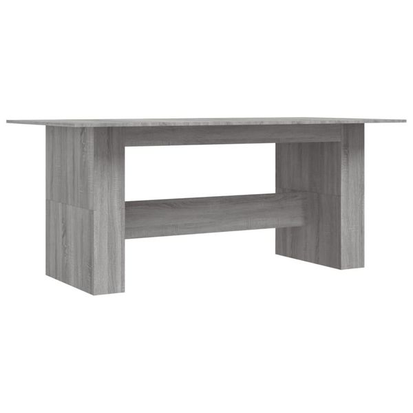 Syfax™ Tavolo Da Pranzo Grigio Sonoma 180X90X76 Cm Legno Multistrato-image