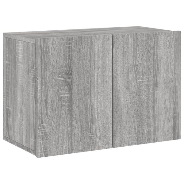 Syfax™ Mobile Tv A Parete Grigio Sonoma 60X30X41 Cm-image
