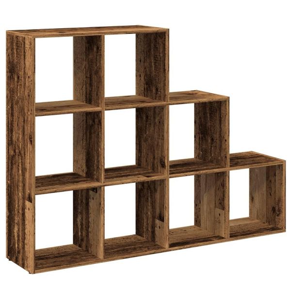 Syfax™ Libreria A 3 Ripiani Legno Vecchio 137,5X29X103,5 Cm Truciolato-image