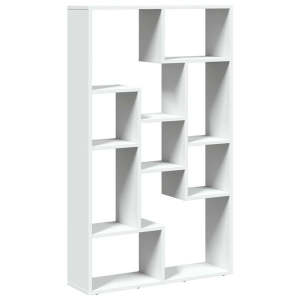 Syfax™ Libreria Bianca 72X20X120,5 Cm In Truciolato-image