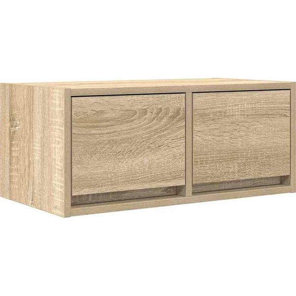 Syfax™ Mobile Porta Tv Rovere Sonoma 60X31X25,5 Cm Legno Multistrato-image