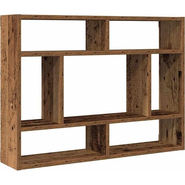 Syfax™ Mensola A Muro Legno Antico 75X16X55 Cm In Legno Multistrato-image