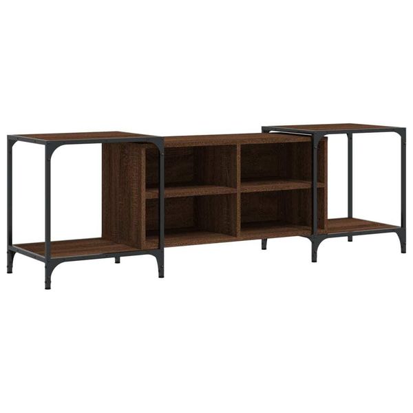 Syfax™ Mobile Tv Rovere Marrone 153X37X50 Cm In Legno Multistrato-image