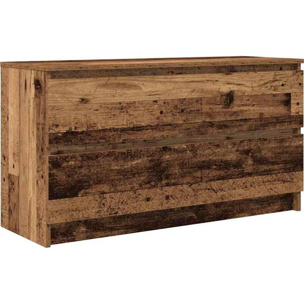 Syfax™ Mobile Porta Tv Legno Antico 100X35X54 Cm In Legno Multistrato-image