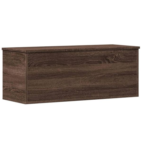 Syfax™ Contenitore Portaoggetti Rovere Marrone 90X35X35 Cm Truciolato-image
