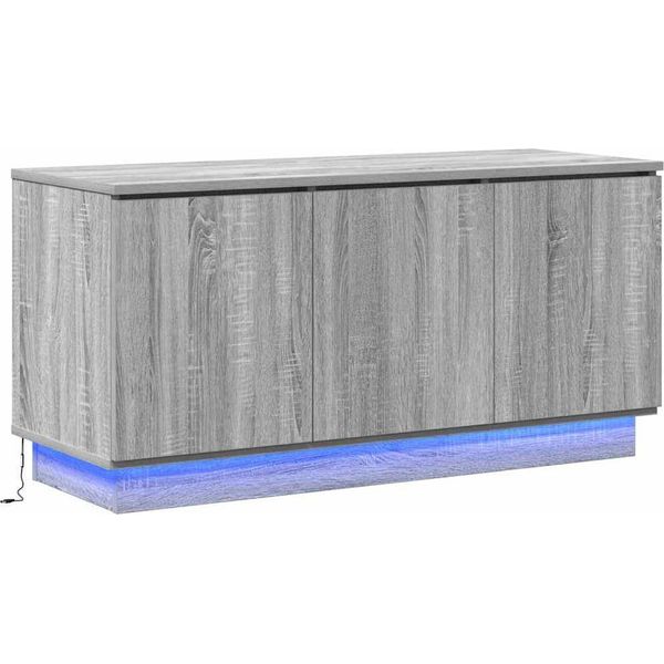 Syfax™ Mobile Tv Grigio Sonoma 100 X 38 X 49 Cm Legno Multistrato-image