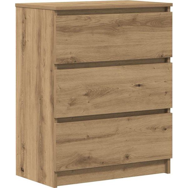 Syfax™ Credenza Rovere Artigianale 60X35X76 Cm In Legno Multistrato-image