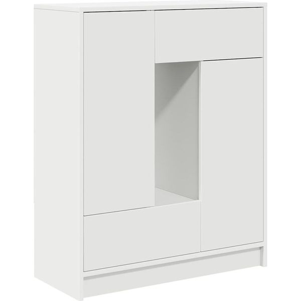 Syfax™ Credenza Con Cassetti E Ante Bianco 73X31X90 Cm-image