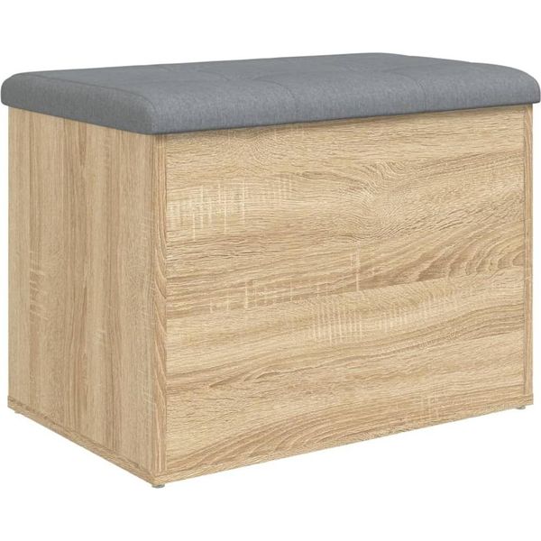 Syfax™ Panca Contenitore Rovere Sonoma 62X42X45 Cm Legno Agglomerato-image