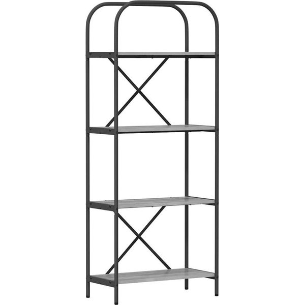Syfax™ Libreria Grigio Sonoma 60 X 30 X 146 Cm Legno Multistrato-image