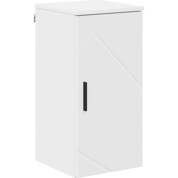 Syfax™ Mobile Da Bagno Montaggio A Parete Bianco 30 X 31,5 X 61 Cm-image