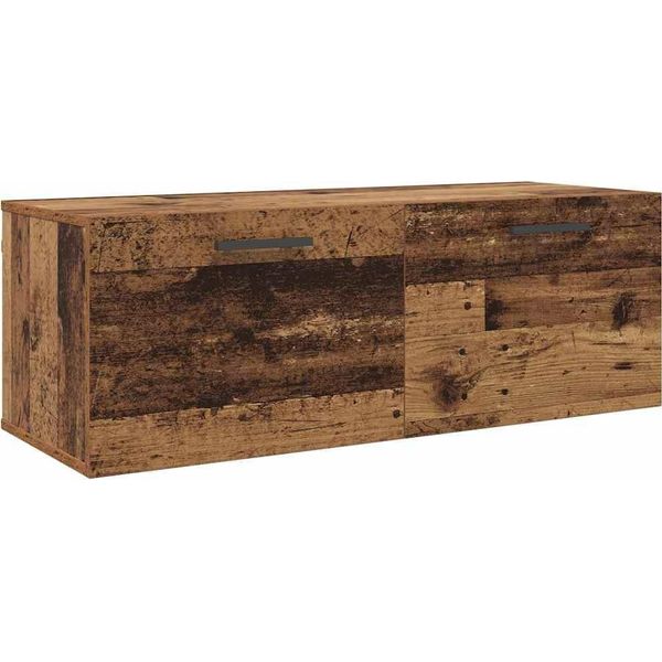 Syfax™ Armadietto A Muro Legno Vecchio 100 X 36.5 X 35 Cm-image