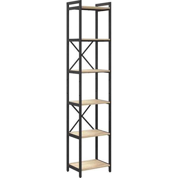 Syfax™ Libreria Rovere Sonoma 40 X 30 X 189,5 Cm Legno Multistrato-image