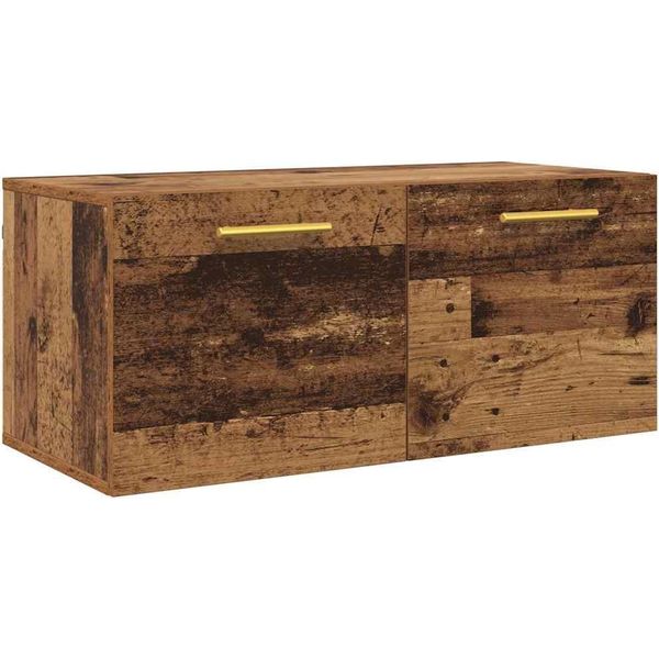 Syfax™ Armadietto A Muro Legno Vecchio 80 X 36.5 X 35 Cm-image