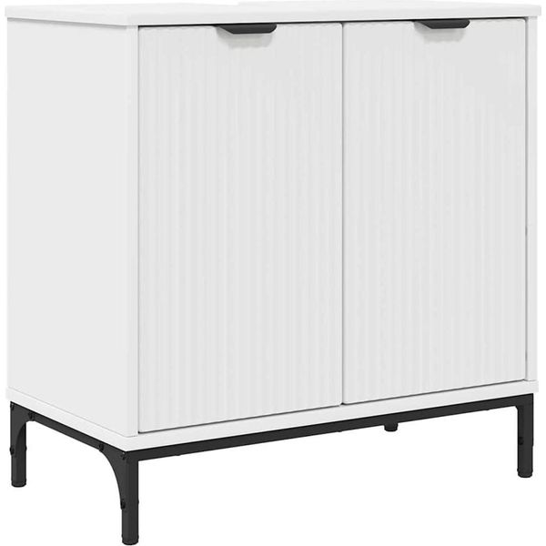 Syfax™ Armadio Per Lavabo Da Bagno Bianco 60,5 X 33,5 X 61 Cm-image