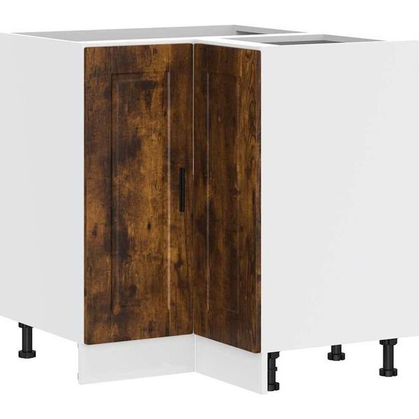 Syfax™ Base Ad Angolo Cucina Porto Rovere Fumo In Legno Multistrato-image