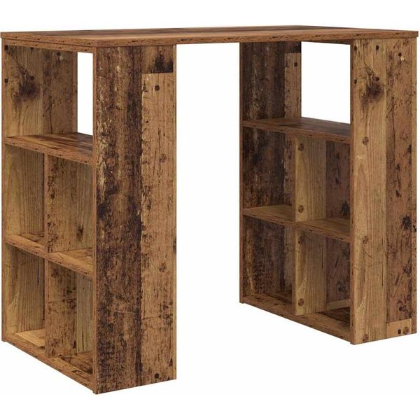 Syfax™ Scrivania Legno Vecchio 90 X 50 X 75 Cm Legno Multistrato-image