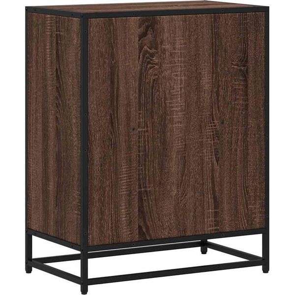 Syfax™ Libreria Rovere Marrone 60X35X76 Cm In Legno Multistrato-image