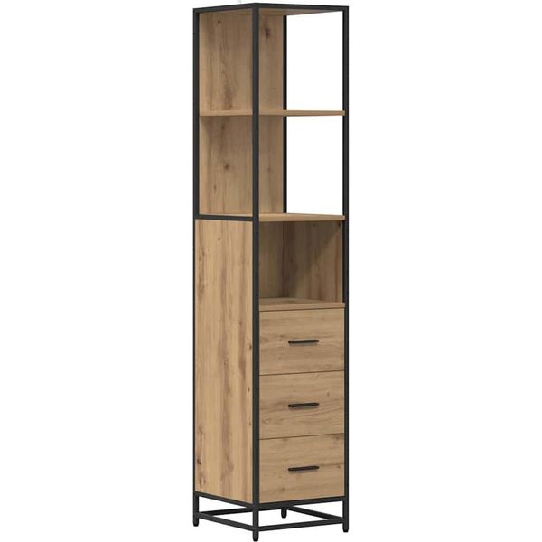 Syfax™ Set Di Mobili Per Il Bagno Con Cassetto Rovere Artigianale-image