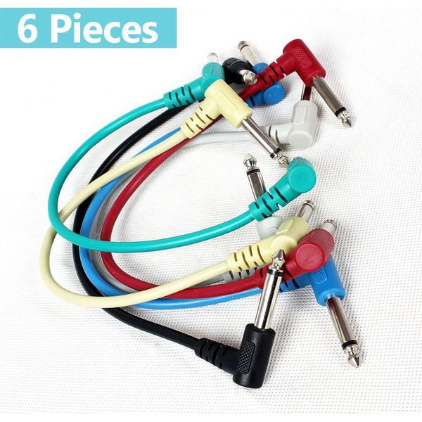 Cavo Patch Per Chitarra, Cavo Per Pedale Effetto Per Chitarra, Accessorio Per Chitarra Per Amplificatore Microfonico-image