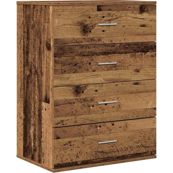 Syfax™ Credenza Legno Vecchio 60 X 39 X 80 Cm Legno Multistrato-image
