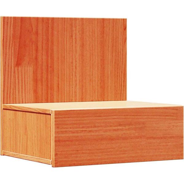Syfax™ Comodino Con Cassetto Marrone Cerato 42 X 32,5 X 40 Cm-image