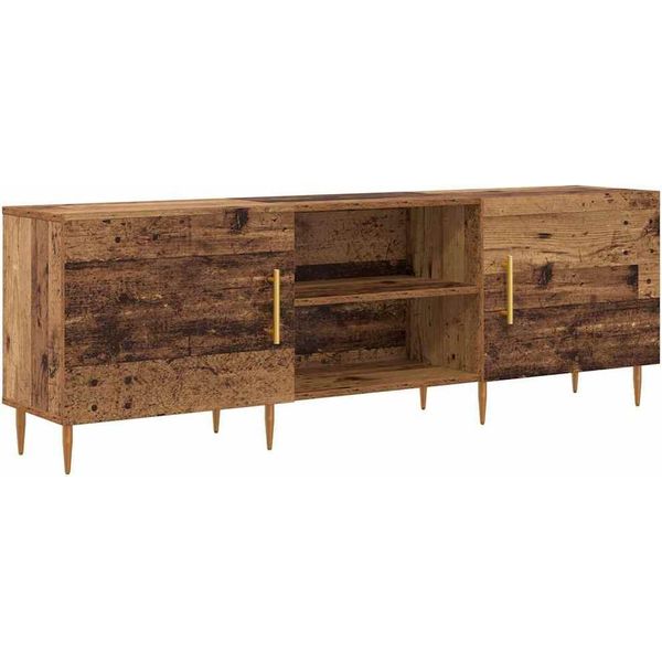 Syfax™ Mobile Tv Legno Vecchio 150 X 30 X 50 Cm Legno Multistrato-image