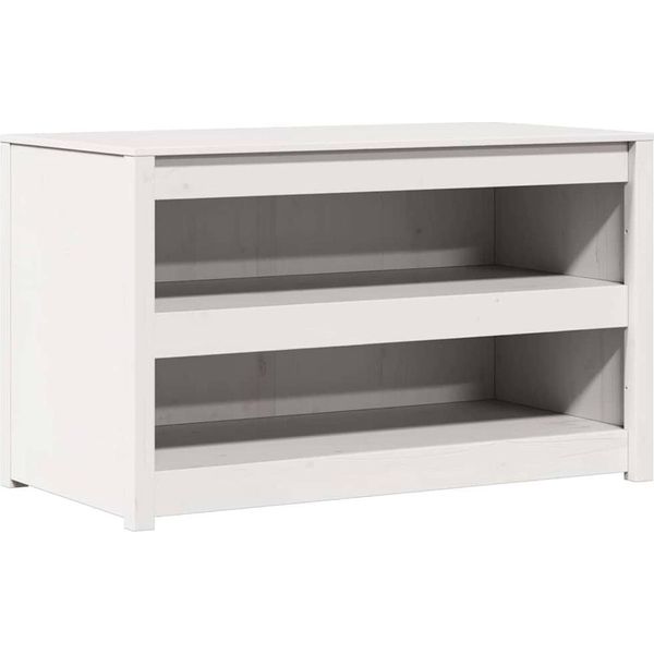 Syfax™ Mobile Da Cucina Bianco 106 X 55 X 64 Cm Pino Massello-image