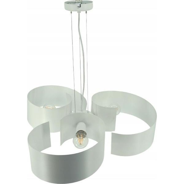 Lampada A Sospensione Moderna Kapella 2794/Z-B-3 Bianca Illuminazione A 3 Punti Metallo Ip 20-image