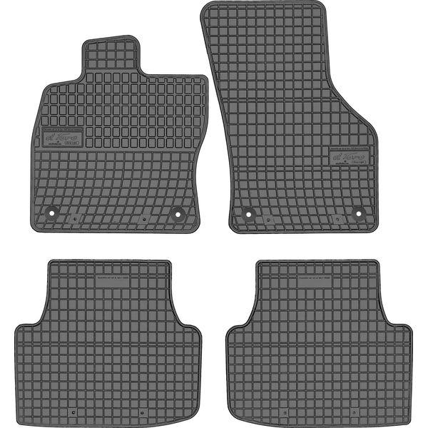 Frogum ET410923 Tappetini - Seat Leon Iv 2020- AV2 Anteriori - Installati-image