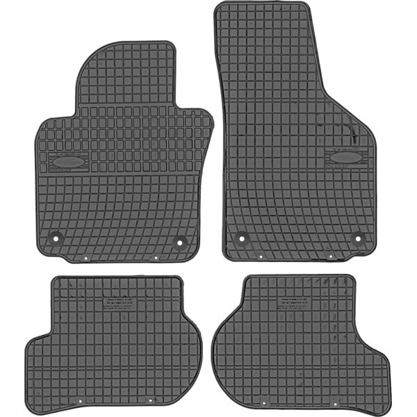 Frogum ET0361 Tappetini - Volkswagen Scirocco Iii 2008-2017 Piedi Av Anteriori - Installati-image