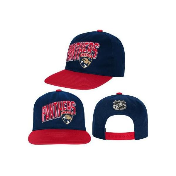 Outerstuff Essentials Cappellino Snapback Nhl Junior Deadstock, Florida Panthers, Taglia Unica-image