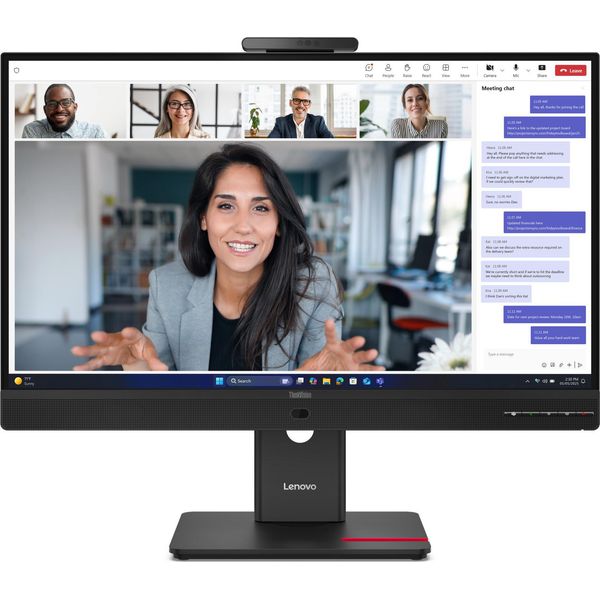 Lenovo Thinkvision T24-4V Monitor Pc 23,8 Pollici 1920 X 1080 Pixel Full Hd Lcd Nero-image