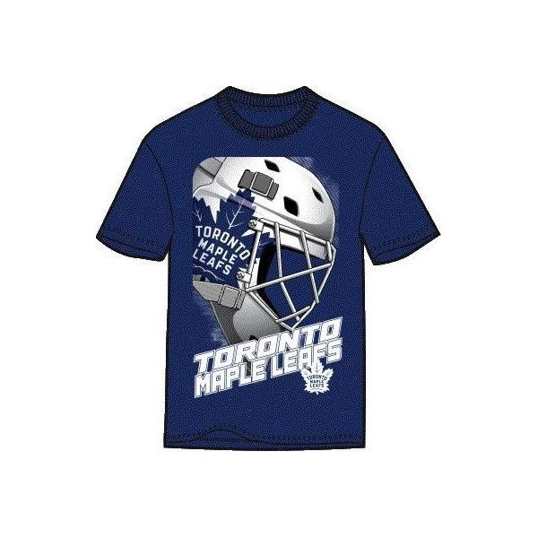 Outerstuff Defender Nhl Junior T-Shirt, Blu, Taglia: S, Toronto Maple Leafs, 8 Anni-image